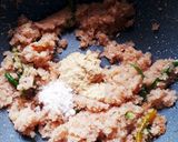 A picture of step 4 of Chicken fry (semi dry).