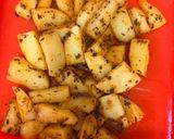 Foto del paso 8 de la receta: Tartar de Berenjena con Patatas en Estuche de Microondas