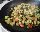 Foto del passaggio 1 della ricetta Polpettine di tacchino e verdure