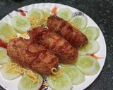 A picture of step 5 of Vermicelli cutlet.