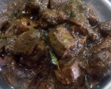 ரோட்டு கடை ஸ்டைல் ஈரல் சுவரொட்டி தொக்கு(Eeral suvarotti thokku recipe in tamil) ரெசிபி ஸ்டேப் 5 புகைப்படம்