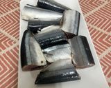 蔥薑紅燒秋刀魚（電鍋版）的食譜步驟1照片