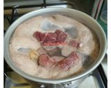 Foto langkah ke 1 dari resep Gulai Daging Sapi mix Telur Puyuh.