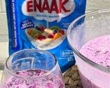 Foto langkah ke 6 dari resep Es Jelly Milk Buah Naga.