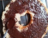 A picture of step 6 of Giant glazed doughnut.