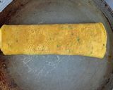 A picture of step 3 of Mix Veggie Besan Wrap { Morning Breakfast }.
