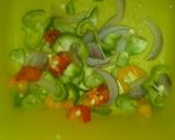 A picture of step 4 of My potatoes an egg sauce.