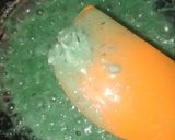 A picture of step 3 of Coconut BurfiL.