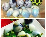 A picture of step 7 of Halloween Spooky Devilled Dino Eggs & Creepy Baby Yoda Eggs.