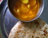 A picture of step 5 of Arbi ki sabji.