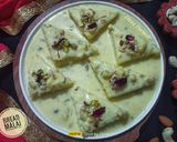 A picture of step 8 of Bread Malai Dessert.