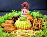 Foto langkah ke 9 dari resep Tumpeng mini anak.