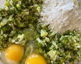 Une image de l'étape 3 de Galettes de brocoli.