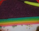 Foto langkah ke 5 dari resep Rainbow rollcake.