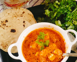 A picture of step 1 of Paneer butter masala without onion and garlic curry 🍛.