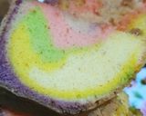 Foto langkah ke 4 dari resep Bolu pelangi.
