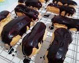 Pas rețetă Eclere și choux a la creme cu cremă de vanilie 5 fotografie