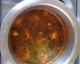 A picture of step 8 of Egg Curry.