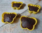 Une image de l'étape 5 de Mini cakes au chocolat papillon 🦋.