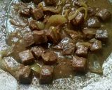 Foto langkah ke 3 dari resep Daging saus tiram (saikoro cube).
