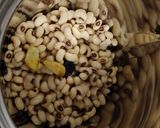 A picture of step 2 of Black eyed beans chilla - Healthy breakfast recipe.