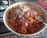 Foto del paso 1 de la receta: Ensalada de pasta y gambas al pilpil