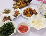 A picture of step 1 of Plantain Veggies.