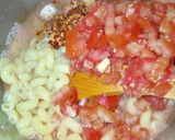 A picture of step 8 of Tomato Chilli Pasta.