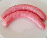 Foto del paso 1 de la receta: Bocata de Salchichas frescas con Pimiento verde asado