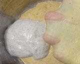 Foto langkah ke 2 dari resep Kunyit Lada Hitam Sourdough Bread (Open Bake Method - Oven Tangkring).