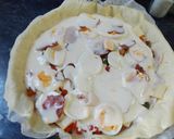 Foto del paso 2 de la receta: Quiché de fiambres, queso Skyr y huevo