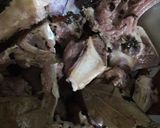 A picture of step 3 of Mutton curry.