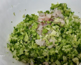 Foto del paso 2 de la receta: Hamburguesas integrales de brócoli y corvina, en airfryer
