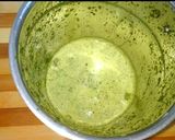 A picture of step 1 of Masala chaas / masala lassi.