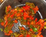 A picture of step 2 of Miss Szubaxo's Borscs- with my twist.