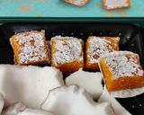 A picture of step 1 of Orange Coconut Laddu.