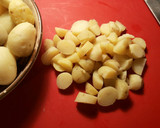 Foto del paso 4 de la receta: Ensalada de patatas con pulpo y atún rojo