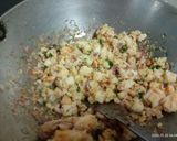 A picture of step 6 of Idli Upma.