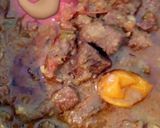 A picture of step 5 of Slow cooked curry mutton.