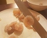 A picture of step 1 of Aguachiles seafood.