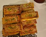 عکس مرحله 14 از دستور شیرینی زبان با خمیر هزارلا🥨