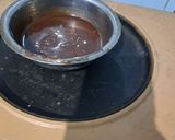 Foto langkah ke 4 dari resep Shiny Crust Brownies Pie.