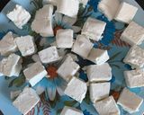 A picture of step 1 of Chilli paneer.