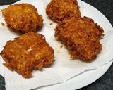Une image de l'étape 3 de Hamburger raclette crispy au poulet 😋.