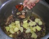 A picture of step 4 of Sindhi biryani.