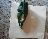 Foto del paso 7 de la receta: Rollo de chile poblano hojaldrado