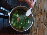 Sayur Bayam Labu Kelor