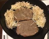 A picture of step 1 of California Farm Spam & Potato Hash Dinner.