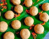 A picture of step 7 of Churma Ladoo.