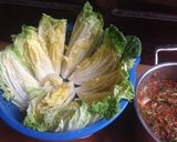 Hình bước làm 2 của món Kim Chi